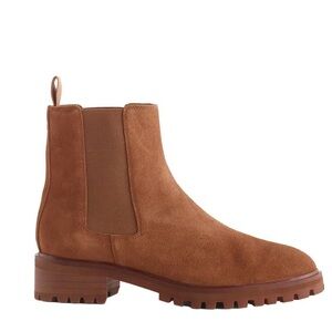 Quince Suede Chelsea Boots, size 8